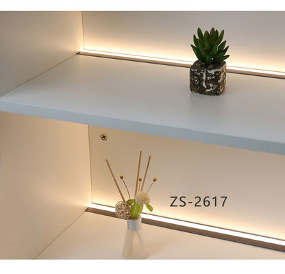 3500K ホット ホワイト アルミニウム リセス LED キャビネットライト