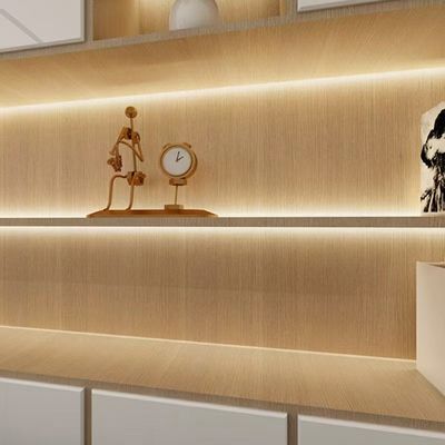 家庭用クローゼット用のキャビネット照明の下のLED