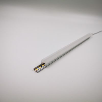 シングルグラスシェルフ LEDライト 暖かい白色
