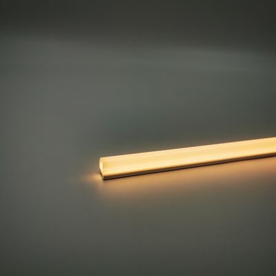 シングルグラスシェルフ LEDライト 暖かい白色