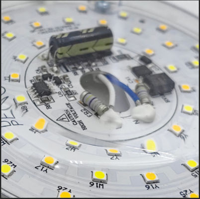 120V 15W ドライバーレス ディア 100mm LED モジュールは,ETL 証明書付きのLEDファンライトのために,天井ファンLEDライトの交換です.