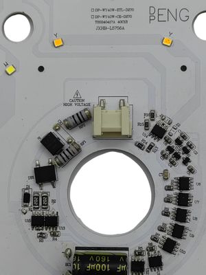 270mm 調節可能な丸 LED 天井ライト 交換 120v アルミ 証明書 FCC,ETL,CB,CE,LVD,EMC