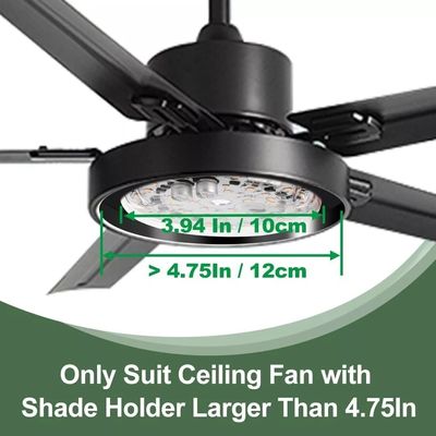 120V 15W ドライバーレス ダイア 100mm LEDライト LEDファンライト ETL証明書付き 天井扇 Ledライト交換