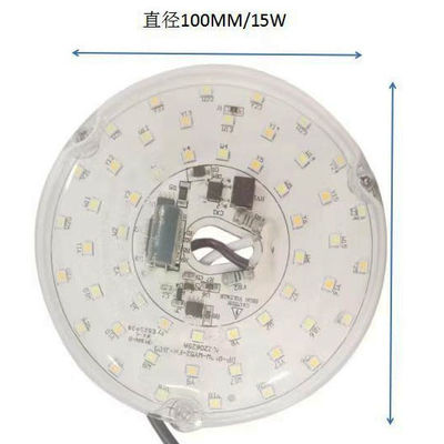 Dia100mm 丸型PCBボード 12w 15w AC 110V 120V 230V 3.93' リトロフィットライトキット 天井フラッシュライト 天井ファンライト 交換パネル PCB 18W 3000K 6000K 1800LM 120V CRI90 暗調可能
