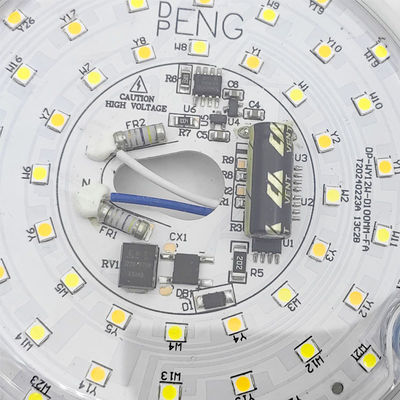 Dia100mm 丸型PCBボード 12w 15w AC 110V 120V 230V 3.93' リトロフィットライトキット 天井フラッシュライト 天井ファンライト 交換パネル PCB 18W 3000K 6000K 1800LM 120V CRI90 暗調可能