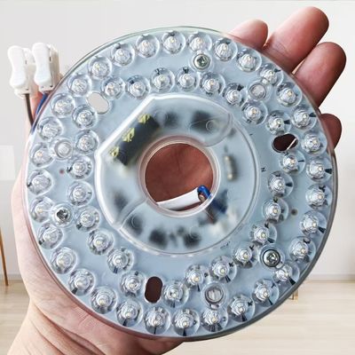 Dia125mm 丸PCBボード 4.9' LED リトロフィットライトキット 22W カラー 3CCT 3000K/4500K/6000K CRI90 天井ファンライト 交換パネル用 PCB 天井ライト LED リトロフィットキット120V 2200LM