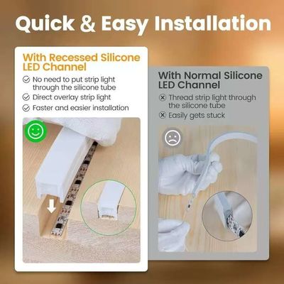 DIY 装飾 RGB ネオンストライプライト チューブ カスタム 12v 24v SF柔軟ネオンストライプライト 休日の装飾用 シリコン IP67 防水屋外ネオンライト