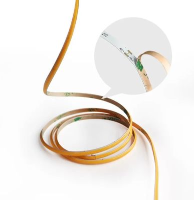 中国 工場 超薄型 COB ライト ストライプ 2.8mm/2.7mm/3mm/5mm ミニ ライト ストライプ 12V 24V カー ライト ストライプ 480leds 384leds