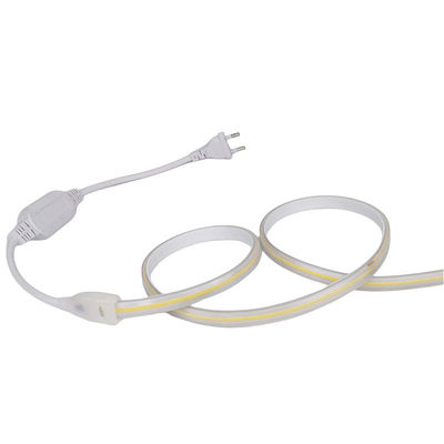 110V 220V 防水COB LEDライトストライプ PVCグリー 調整可能 青 /氷青 /白 /緑 /紫 /金 /ピンク