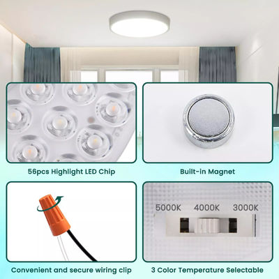5CCT 18W/24W DIP スイッチ 天井照明扇風機 魔女パワー LED モジュール 120V 天井扇風機 パネル リトロフィットキット DOB モジュール