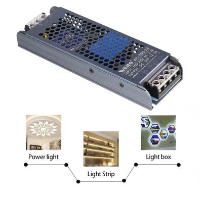 ACからDC超薄型電源 12V/24V 60W 100W 150W LEDドライバ LEDストライプライトチンの電源