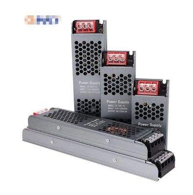 超薄型電源 12V/24V 60W 100W 150W LEDドライバ LEDストライプライトチンのための電源交換