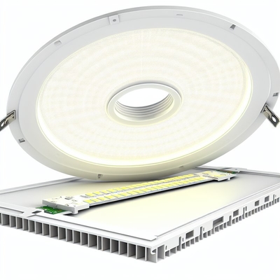 100W LEDシーリングライトパネルモジュール、6500K冷白色、960lm光束