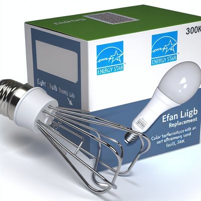 エネージースター認定 3000K LED 天井扇風機 ライト交換