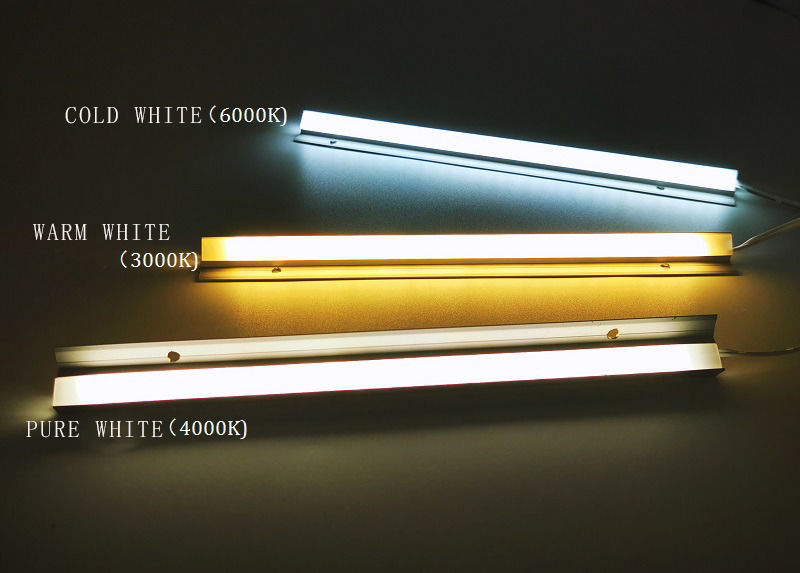 キャビネットの下 LED ストライプ モーションセンサ 暗調可 再充電可 ワイヤレス アルミニウム LED キャビネットライト