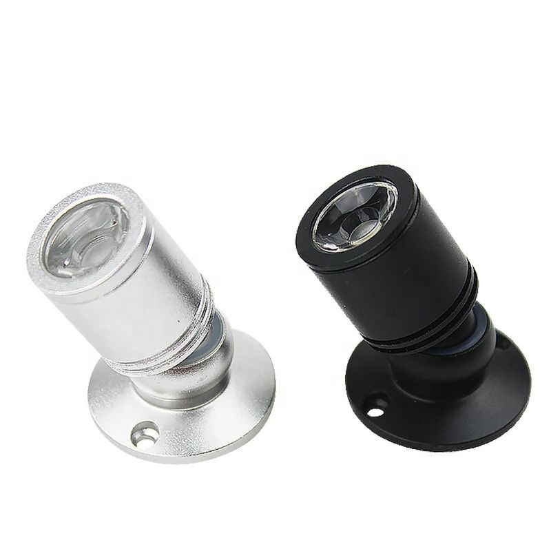 コンパクト COB 3W IP65 80CRI 黒色 LED スポットライト 室内外装飾用