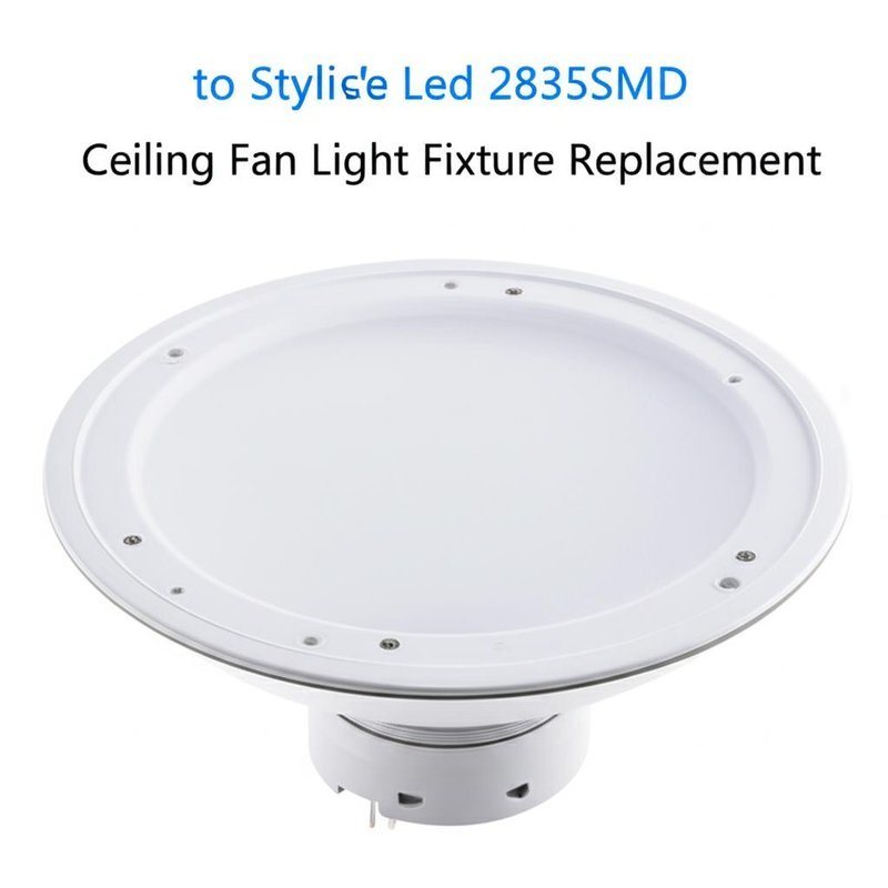 Upgrade to Stylish Led 2835SMD Ceiling Fan Light Fixture Replacement with Energy Star Certification
