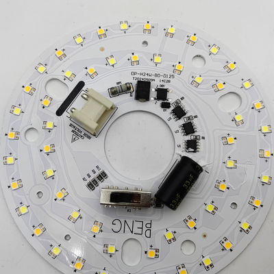 Dia125mm 4.9inch 24W LED 天井ファンライト リトロフィットキット 天井ライト交換キット 5CCT 3000K 3500K 4000K 5000K 6000K 調整可能 12W 18W 24W スイッチ, 2800LM 120V ETL 2 4ワット