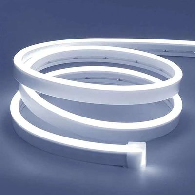 ホワイト LED ストライプライト 16.4ft/5m ネオンライト ストライプ 12V フレックス 防水 ネオン LED ストライプ シリコン LED ネオンロープライト キッチン 寝室 内外装飾 電源アダプター 含まれていません