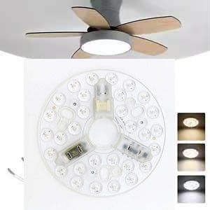 ERP Rosh LED モジュール 5CCT 12W/18W/24W DIP スイッチ 天井照明扇風機