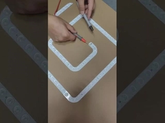 照明装置 SMD LED PCB モジュール 230v 交換式 スクエアレンズ LED ライト モジュール 天井パンのために